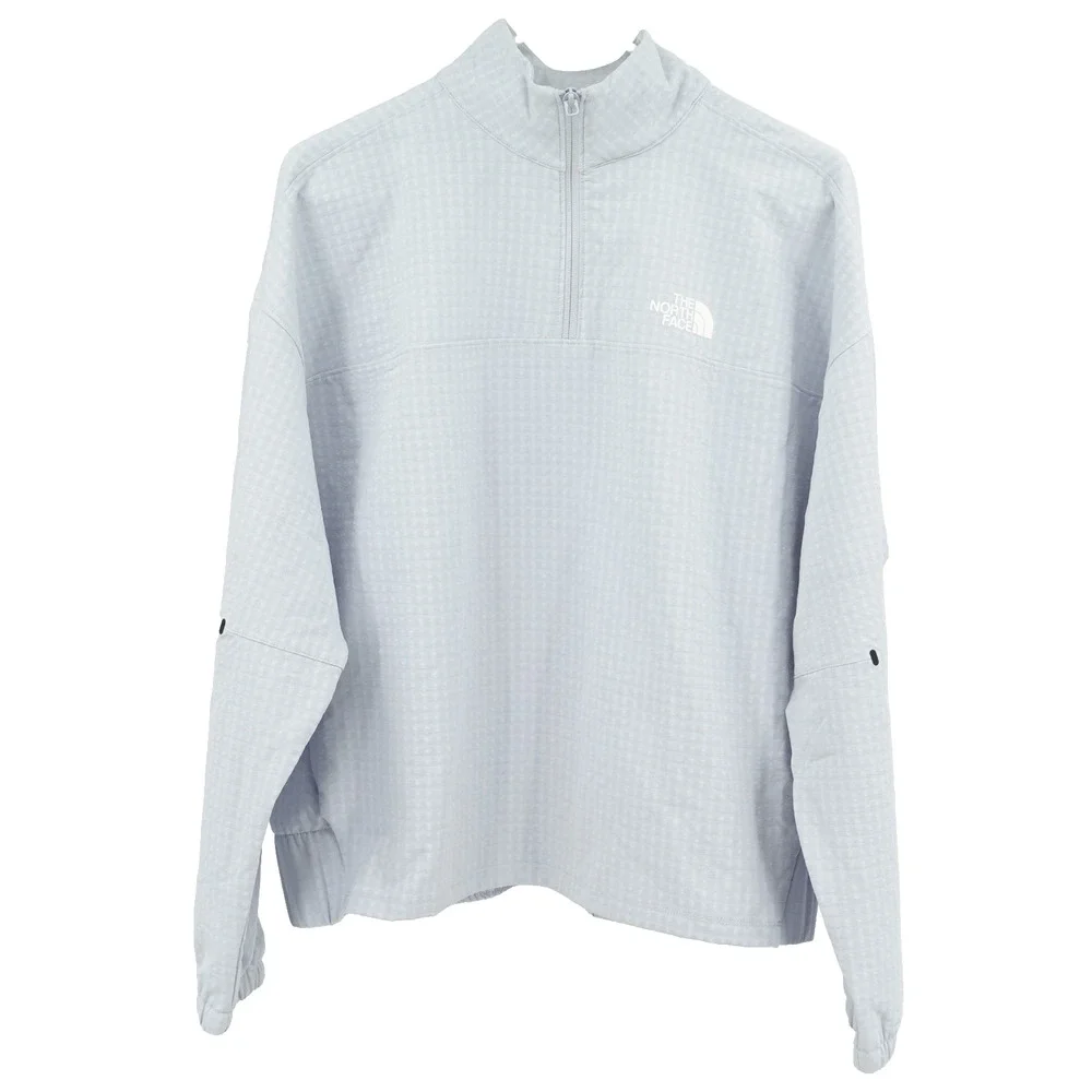 Northface‎ Performance Pullover SZ L Tekware Grid 1/4 Zip Weather Resistant